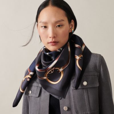 Scarves 90 - Silk Scarves and Accessories for Women | Hermès USA
